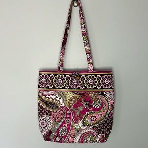 Vera Bradley Pink Paisley Tote